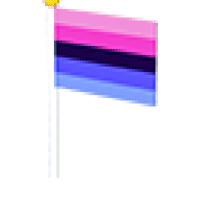 Omnisex Flag  - Uncommon from Pride Event 2022